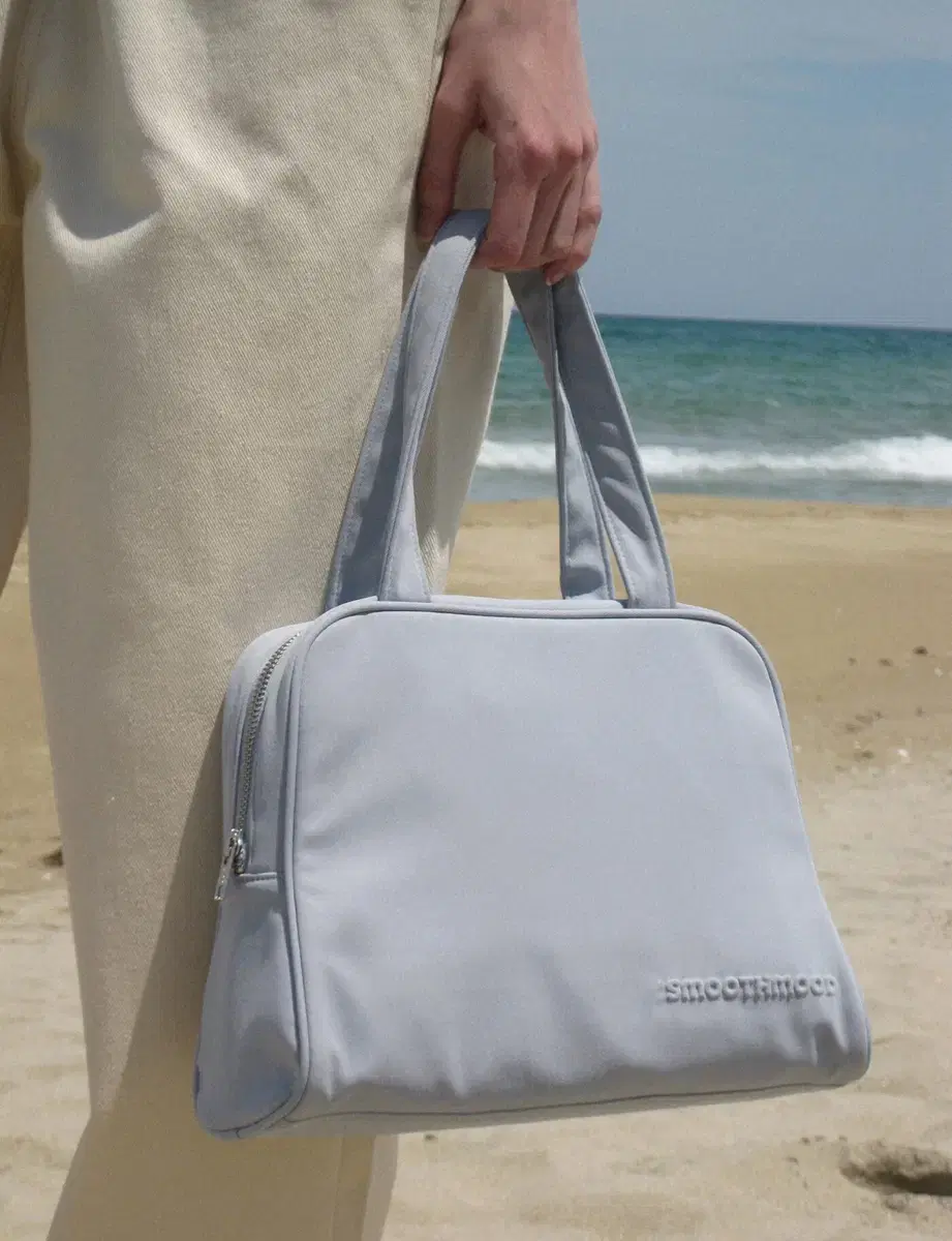 Sissi Tote Pale Gray 스무드무드 시씨 토트백 페일그레이